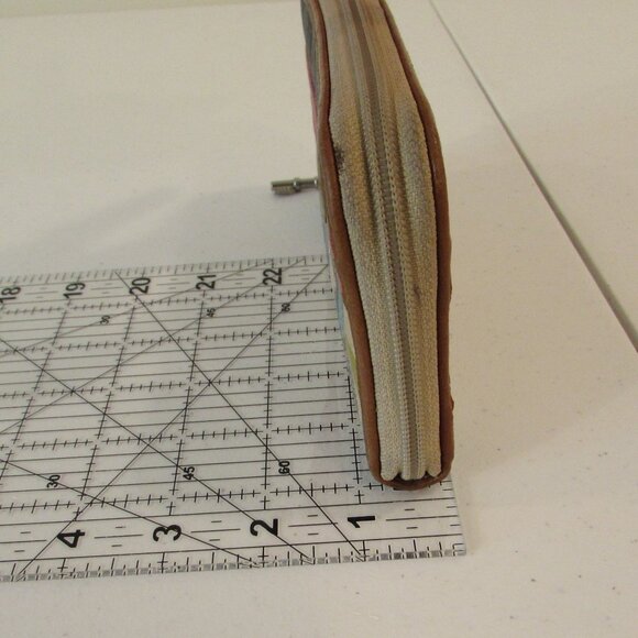 Fossil Key-Per Floral Zip Wallet *FLAW* - Picture 14 of 16